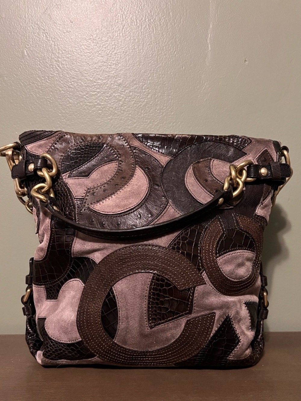 Coach Brooke Inlaid C Hobo Bag